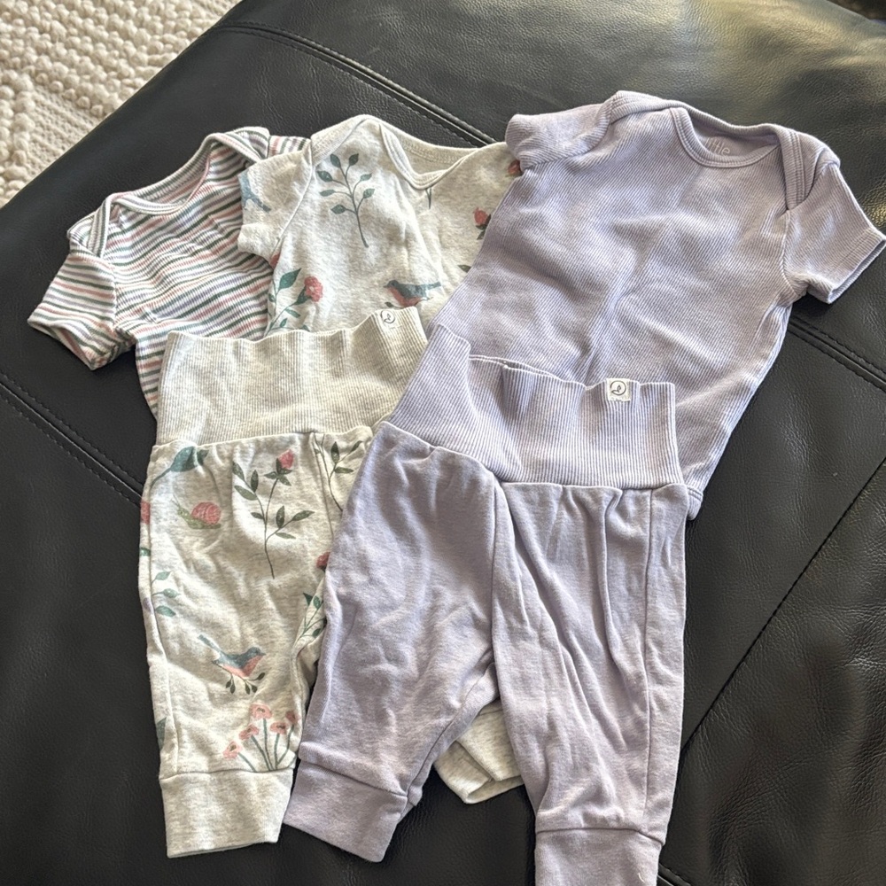 5 Piece Organic Cotton Little Planet Set